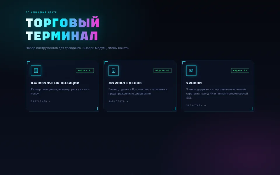 Торговий термінал на компʼютері